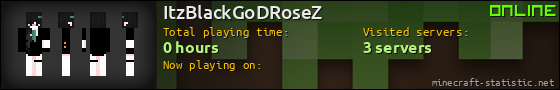 ItzBlackGoDRoseZ userbar 560x90