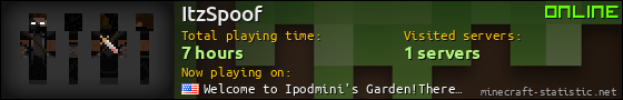 ItzSpoof userbar 560x90