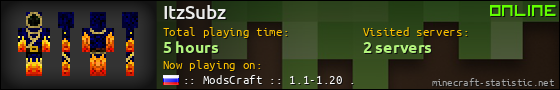 ItzSubz userbar 560x90