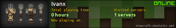 Ivanx userbar 560x90