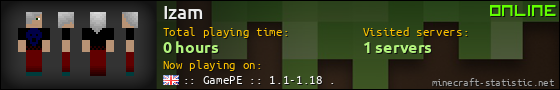 Izam userbar 560x90