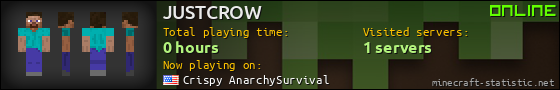 JUSTCROW userbar 560x90