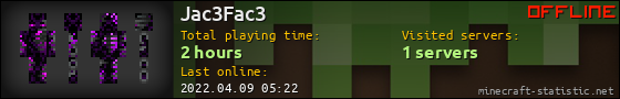 Jac3Fac3 userbar 560x90