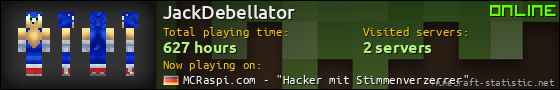 JackDebellator userbar 560x90