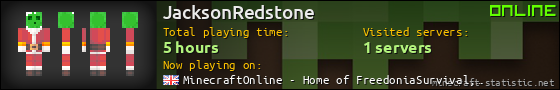 JacksonRedstone userbar 560x90