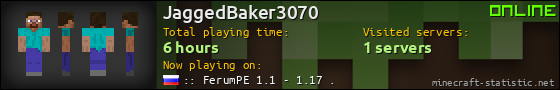 JaggedBaker3070 userbar 560x90