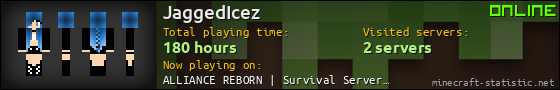 JaggedIcez userbar 560x90