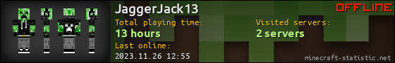 JaggerJack13 userbar 560x90