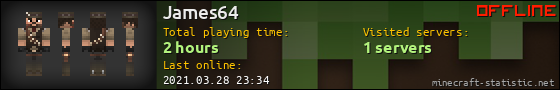 James64 userbar 560x90