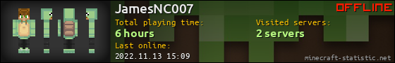 JamesNC007 userbar 560x90