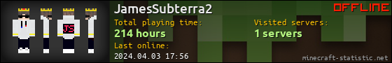 JamesSubterra2 userbar 560x90