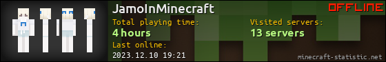 JamoInMinecraft userbar 560x90