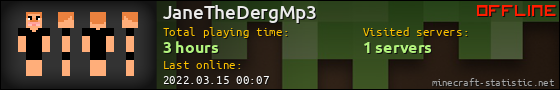 JaneTheDergMp3 userbar 560x90