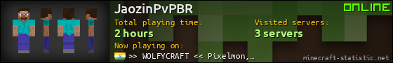 JaozinPvPBR userbar 560x90