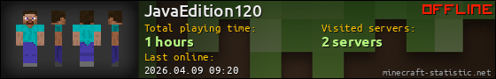 JavaEdition120 userbar 560x90