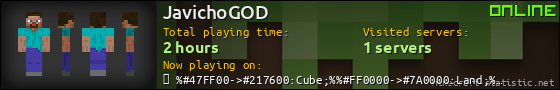 JavichoGOD userbar 560x90
