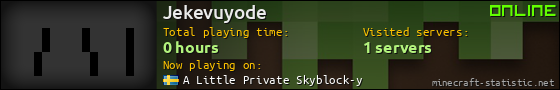 Jekevuyode userbar 560x90
