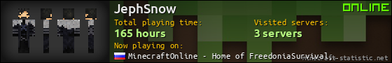 JephSnow userbar 560x90