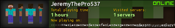 JeremyThePro537 userbar 560x90