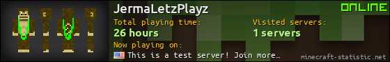 JermaLetzPlayz userbar 560x90