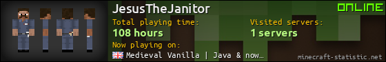 JesusTheJanitor userbar 560x90