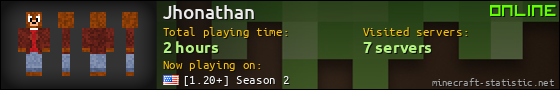 Jhonathan userbar 560x90