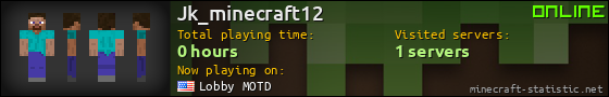 Jk_minecraft12 userbar 560x90