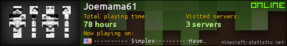 Joemama61 userbar 560x90