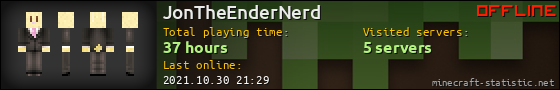 JonTheEnderNerd userbar 560x90