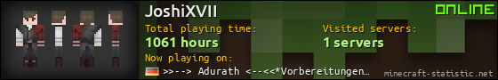 JoshiXVII userbar 560x90