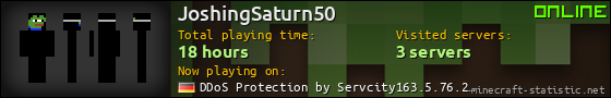 JoshingSaturn50 userbar 560x90