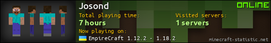 Josond userbar 560x90