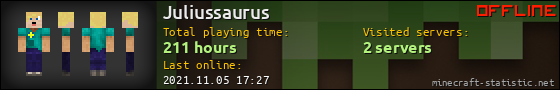 Juliussaurus userbar 560x90