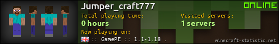 Jumper_craft777 userbar 560x90