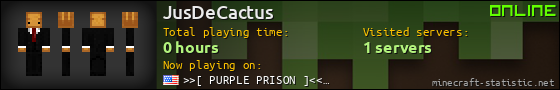 JusDeCactus userbar 560x90