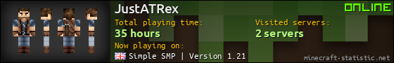 JustATRex userbar 560x90