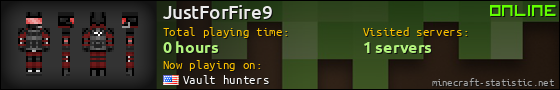 JustForFire9 userbar 560x90