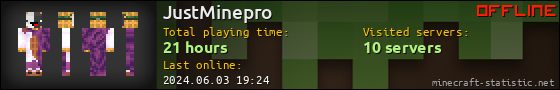 JustMinepro userbar 560x90