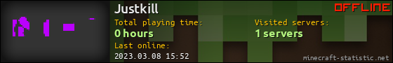 Justkill userbar 560x90