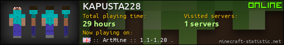KAPUSTA228 userbar 560x90