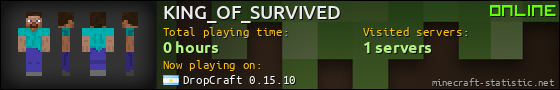 KING_OF_SURVIVED userbar 560x90