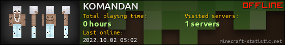 KOMANDAN userbar 560x90