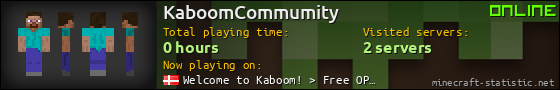 KaboomCommumity userbar 560x90