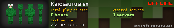 Kaiosaurusrex userbar 560x90