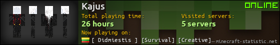 Kajus userbar 560x90