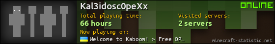 Kal3idosc0peXx userbar 560x90