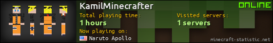 KamilMinecrafter userbar 560x90