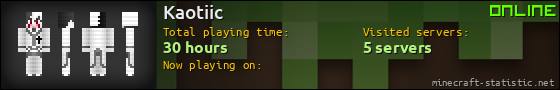 Kaotiic userbar 560x90