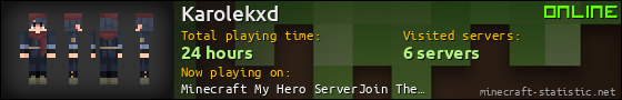 Karolekxd userbar 560x90