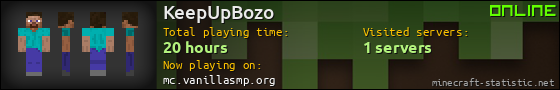 KeepUpBozo userbar 560x90